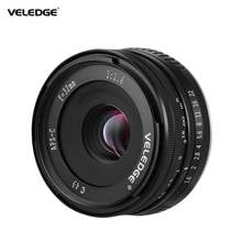 Lente de cámara VELEDGE 32mm F1.6 Super alta resolución gran apertura estándar, lente principal de cámara MF, para Fuji Fujifilm x-mount 2024 - compra barato