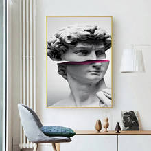 Funny Art Of David Sculpture Canvas Art Posters And Prints Abstract David Canvas Paintings On the Wall Art Pictures Home Decor 2024 - buy cheap