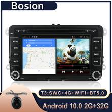 Bosion 2 din Android 10.0 Car Radio Multimedia Player GPS for Volkswagen VW golf passat b6 Touran polo sedan Tiguan jetta DVD 2024 - buy cheap