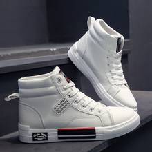 White Sneakers Casual Shoes For Men Trainers Comfortable Men's True Sneakers Lace Up Casual Adult Shoes Men High Top Sneakers 2024 - buy cheap