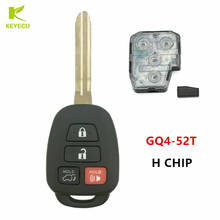 KEYECU Replacement Keyless Entry Remote Key Fob 4 Button 314.2 mhz/H chip for Toyota Rav4 2013-2018,Highlander 2014-2019 GQ4-52T 2024 - buy cheap