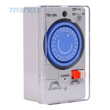 TB118N Mechanical Timer Switch Mini Mechanical Timer Relay Mechanical Timer Switch 230V 60Hz 24 Hours Mechanical Timer Switch 2024 - buy cheap