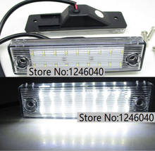 Luz led da placa de identificação, 2 peças, luz de número da matrícula para toyota land cruiser prato trj150/grj15 #/gdj15 lexus gx 470 2024 - compre barato