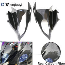 Motorcycle S1000 RR Shell 3K Twill Real Carbon Fiber Front Fairing Cover for BMW S1000RR 2018 S 1000 RR 2015 2016 2017 2018 2024 - buy cheap