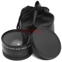 0.45x 58mm Wide Angle with Macro Conversion LENS for canon 60d 80d 90d 600d 550d 500d 58mm camera black 2024 - buy cheap