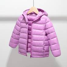 2020 Toddler Teenager Kids Jacket For Girl Hooded Cotton-padded Parkas Children Boys Girls Winter Coat Long Kids Coats Jackets 2024 - buy cheap