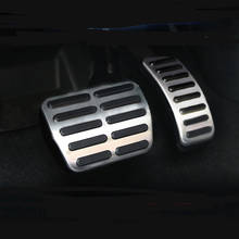 Автомобильный клатч из нержавеющей стали, педали газового тормоза для Volkswagen VW Polo Bora Lavida Golf MK4 Santana Jetta MK4/Skoda Fabia 2024 - купить недорого
