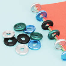 Discos de plástico para encuadernación de hojas sueltas, anillas para encuadernación de cuaderno, suministros escolares, 24mm, 60 unidades 2024 - compra barato