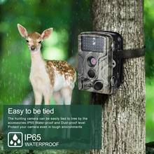 Câmera de vigilância para caça, vida selvagem, 2.7k, 2704p, 24mp, armadilha fotográfica, infravermelho, sem fio, rastreamento 2024 - compre barato