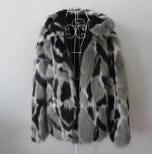Autumn faux mink fur leather jacket mens warm hooded zipper fur leather coat men loose jackets winter thicken fashion 2024 - buy cheap