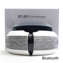 Rechargeable Bluetooth Music Eye Massager Electric Inflator Anti-wrinkle Fatigue Breathable Cloth Massage Hot Pack Massage 2024 - buy cheap