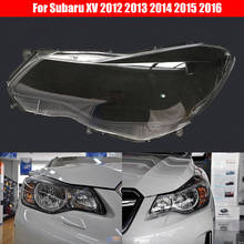 Lente de faro de coche para Subaru XV 2012 2013 2014 2015, cubierta de carcasa de coche de repuesto 2024 - compra barato