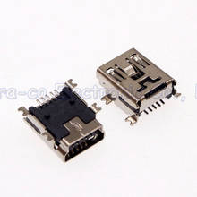 20pcs 5P MINI USB Jack Connector female socket 180 degrees 4 SMT feet MINI 5P USB Port 2024 - buy cheap