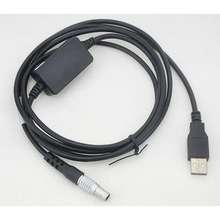 Совершенно новый Новый USB-кабель для Leica опрос общей станции эквивалент GEV189 (734700) 0,b 5-контактный leica USB-кабель 2024 - купить недорого