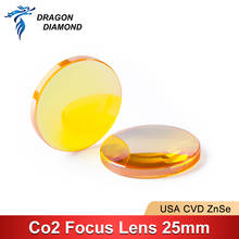 DRAGON DIAMOND USA ZnSe Co2 Laser Focus Lens Dia.25mm Focus Length 38.1-127mm For Co2 Laser Engraver Cutting Machine 2024 - buy cheap