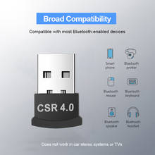 kebidumei Mini Wireless Bluetooth USB CSR4.0 Adapter Dongle For PC Laptop For WIN XP Wireless Bluetooth Adapter 2024 - buy cheap