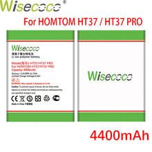 Wisecoco ht37 4400mah bateria para homtom ht37 pro telefone substituição da bateria + número de rastreamento 2024 - compre barato