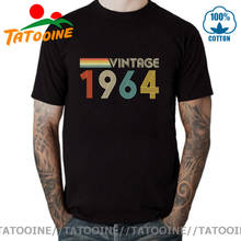 Tatooine Vintage 1964 Men T-shirt Born in 1964 Birthday Father's day T shirt 60s Clothing Retro Classic 1964 Birth Year Tee Tops 2024 - buy cheap