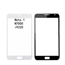 Оригинальный 5,7 дюймовый передний Внешний стеклянный объектив для samsung Galaxy Note 4 N910F N9100 сенсорный экран панель 2024 - купить недорого