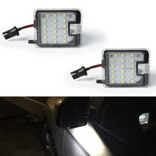 2Pcs LED Under Side Mirror Puddle Light For Ford Focus 3 Kuga 2 S-Max WA6 2 Mondeo 4 5 Grand C-max 2 Escape Car Courtesy light 2024 - buy cheap