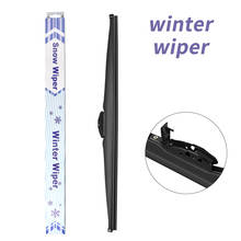QEEPEI 1PC Winter Snow Wiper Blade U Hook Universal High Quality Rubber Windshield Windscreen Auto Car Accessories 2024 - buy cheap