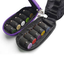 10 Slot Essential Oil Case Perfume Oil Essential Box Nail Polish Storage Bag High Quality Travel Portable Carrying Holder Bag 2024 - buy cheap