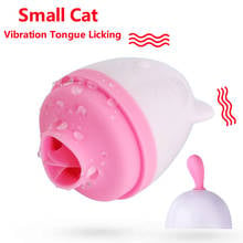 Mini Vibrating Egg Toy Foreplay Oral Tongue Licking Clit Stimulator Female Masturbation Egg Vibrator Erotic Sex Toys For Couples 2024 - buy cheap