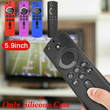 2020 New Silicone Protective Case Fire TV Stick 4K & Voice Remote Controller Shockproof Anti-Slip Cover 2024 - buy cheap