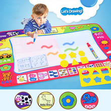 New Style 80 x 60cm Baby Kids Add Water With Magic Pen Doodle Painting Picture Water Drawing Play Mat In Drawing Toys Board Gift 2024 - buy cheap