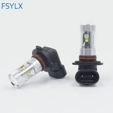 FSYLX 9005 hb3 LED Fog Light bulb Car LED drl Fog lamp 30W 6000K 1600lm Car Fog Lamps Led Bulb Daytime Running Light for bmw e46 2024 - buy cheap