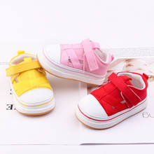 Canvas Baby Shoes Newborn Boys Girls First Walkers Infant Toddler Soft Bottom Anti-slip Prewalker Sneakers 2024 - buy cheap