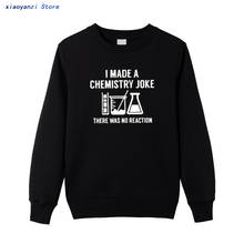 Sudadera con capucha de química para hombre y mujer, ropa deportiva de algodón, color negro, de alta calidad 2024 - compra barato