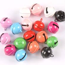 5Pcs/lot Small Jingle Bells Pendants For Festival Party DIY Crafts Kids Room Decoration Christmas Bells 22mm 9 Colors c2679 2024 - buy cheap