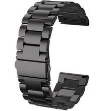 Correa de acero inoxidable para reloj inteligente, pulsera de 24mm para Kospet Hope/Optimus Pro/Brave, banda de Metal para teléfono, para hombre 2024 - compra barato