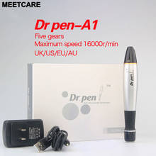 A1 Dr.Pen Auto Microneedel Pen Ultima Derma Pen, набор для ухода за кожей, Micro Needling Mesotherapy, автоматический микро игольчатый ролик с 2 иглами 2024 - купить недорого