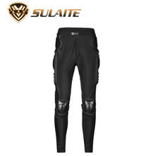SULAITE Motorcycle Pants Long Armor Motorcycle Motocross Pants Ski Skating Cycling Motocross Protective Gear Hip Protector 2024 - buy cheap