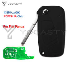 YOCASTY удаленное 433 МГц PCF7941A для Fiat Panda 2003 2004 2005 2006 2007 2008 2009 2010 2011 2012 заменить натуральная ключ 2024 - купить недорого