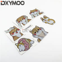 Cute Dog Vehicle Auto Window Body Door Sticker Corgi Shiba INU Lovely Pet DIY Home Decorate Bumper 2024 - buy cheap