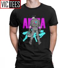Мужская футболка, Акира, фильм, аниме, Vaporwave, смешная, 100% хлопок, манга, канеда, японская нео-Токийская футболка 2024 - купить недорого