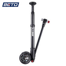 BETO 400psi Cycling Shock Air Pump MTB High Pressure Suspension Fork Pump Road Bike Inflator Bicycle Hand Pump w/ Pressure Gauge 2024 - buy cheap