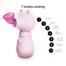 Smart Tongue 7 Mode Sucking Nipple Clitoris Vibrator Vagina Ball Vibrators Body Massager Sex Toy Eggs Strong Sucker Bullet Toys 2024 - buy cheap