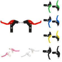 Children Kids Universal Lightweight Twin Bicycle Bike Brake Levers Set Black 2024 - buy cheap