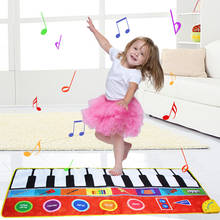 Bebê musical esteira montessori brinquedos piano tapete com animal brinquedos educativos para crianças instrumento de jogo de música brinquedo do bebê 1 a 2 anos 2024 - compre barato