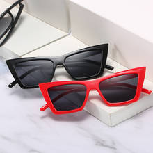 Брендовые Винтажные Солнцезащитные очки AIMISUV «кошачий глаз», женские модные роскошные брендовые антибликовые солнцезащитные очки, женские сексуальные маленькие оттенки, UV400 2024 - купить недорого