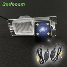 HD Car CCD 4LEDS Night Vision Backup Rear View Reversing Camera Waterproof Parking For Ssangyong Rexton Kyron Korando Actyon 2024 - buy cheap