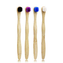 Limpiador de lengüetas de bambú, cepillo rascador de lengua, cerdas suaves, ecológico, paquete de 2 2024 - compra barato