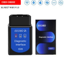 Interfaz de diagnóstico WIFI ELM327 OBDII para Mercedes Benz, escáner de fallos de motor de coche, AMG W204 W212 W203 A C E GLS clase EEOBD 2024 - compra barato