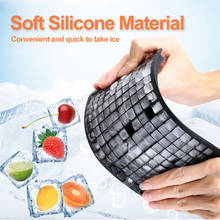 160 Grids Creative Ice Cube Tray Silicone Fruit Ice Cube Maker DIY Small Ice Cube Mold Square Shape Bar Kitchen Accessories New 2024 - buy cheap