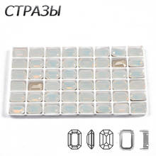 CTPA3bI White Opal Color Crystal Sew On Rhinestones With Claw Glass Strass sew On Claw Rhinestone For Sewing Garment Dress Craft 2024 - buy cheap