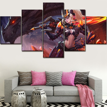 5 Pieces Game King of Glory Modern Decor Home Print Poster HD Print Canvas Printed Painting Wall Art Canvas Living Room Artwork 2024 - buy cheap